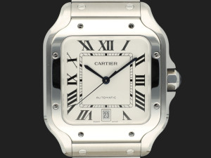 Cartier Santos Large Date Steel Roman Dial WSSA0018