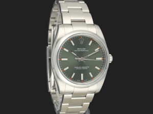 Rolex Oyster Perpetual 34 Olive Dial 114200