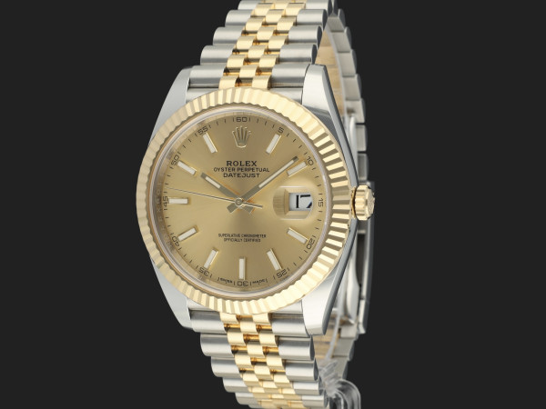 Rolex - Datejust 41 Gold/Steel Champagne Dial 126333