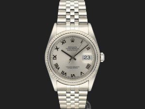 Rolex Datejust Rhodium Roman Dial 16234