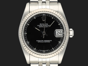 Rolex Datejust 31 Black Dial 68274