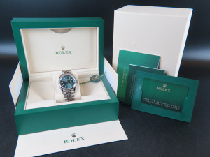 Rolex Datejust Mint Green Dial 126200 NEW