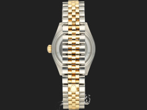 Rolex Lady-Datejust 28 Gold/Steel Champagne Star Diamond Dial 279173