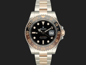 Rolex GMT-Master II Everose/Steel 126711CHNR ''ROOT BEER'' NEW