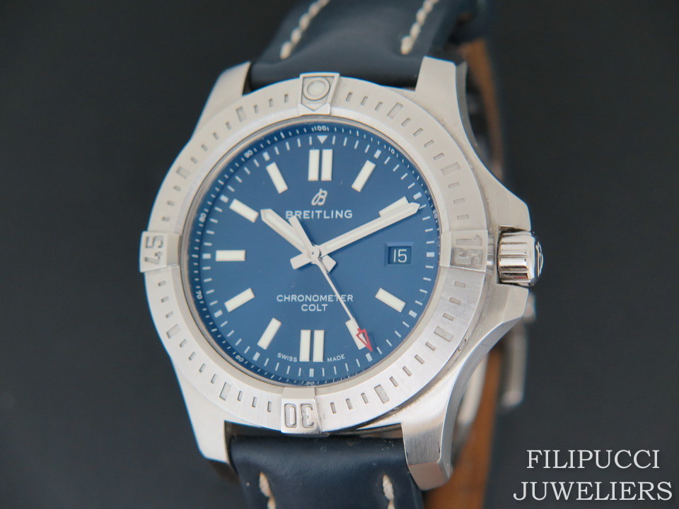 Breitling colt automatic outlet blue dial