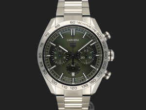 Tag Heuer Carrera Calibre 02 Green Dial CBN2A10