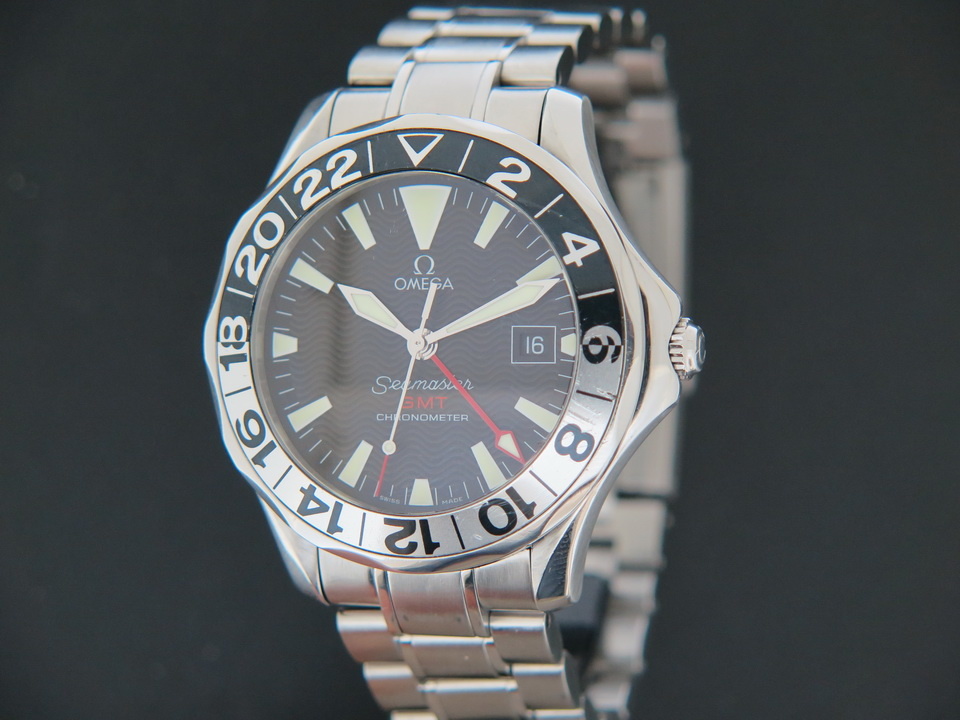 Omega seamaster 300m discount gmt 50th anniversary review