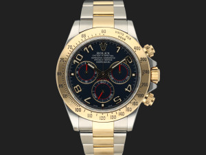 Rolex Daytona Gold/Steel Blue Racing Dial 116523