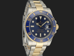 Rolex  Submariner Date Gold/Steel Blue Dial 116613LB