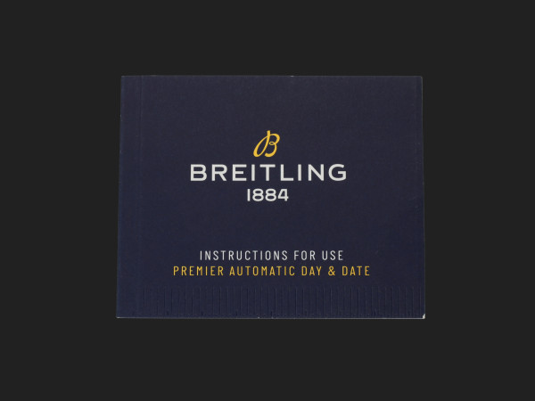 Breitling - Instructions for use Premier Automatic Day & Date Booklet 