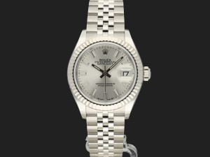 Rolex Lady-Datejust 28 Silver Dial 279174 NEW