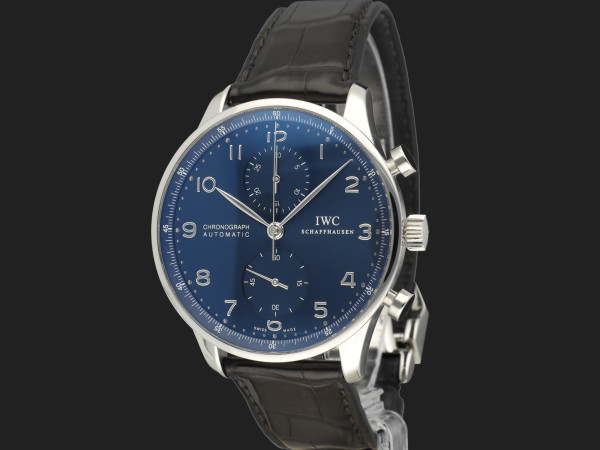 IWC - Portugieser Chronograph Blue Dial IW371491