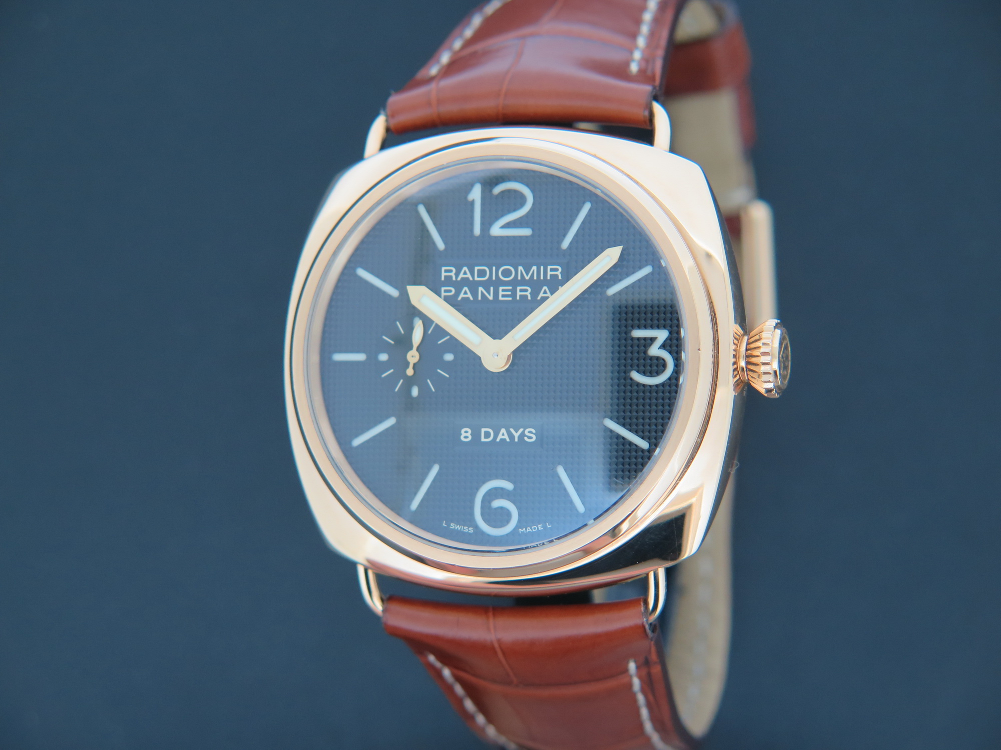 Panerai Radiomir 8 Days Rose Gold PAM00197 Horloges