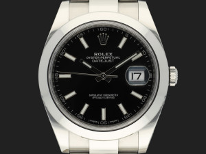 Rolex Datejust 41 Black Dial 126300