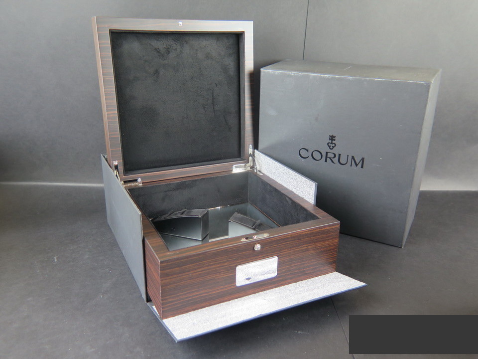 Corum Watch Box for Golden Bridge Parts Filipucci Jewelers