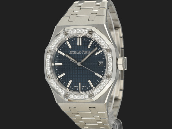 Audemars Piguet - Royal Oak 15551ST.ZZ.1356ST.02 Blue Dial 