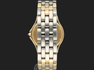 Cartier Cougar Panthere Gold/Steel Grey Dial 116000R