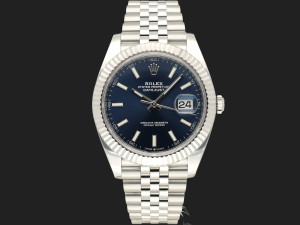 Rolex Datejust 41 Blue Dial 126334 NEW 