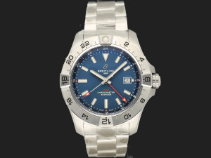 Breitling Avenger Automatic GMT 44 Blue Dial A32320 NEW