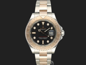 Rolex Yacht-Master Everose/Steel Black Dial 116621