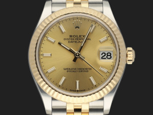 Rolex Datejust 31 Gold/Steel Champagne Dial 278273 