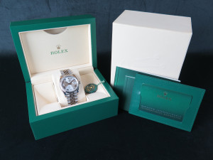 Rolex Datejust 36 Silver Diamond Dial 126234