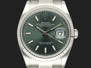 Rolex Datejust Mint Green Dial 126234 