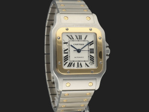 Cartier Santos Galbee XL Gold/Steel W20099C4 / 2823