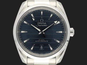 Omega Aqua Terra 38MM Co-Axial Master Chronometer Blue Dial 220.10.38.20.03.001