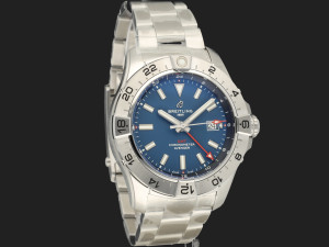 Breitling Avenger Automatic GMT 44 Blue Dial A32320 NEW