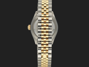 Rolex Lady-Datejust Gold/Steel Silver Diamond Dial 279173