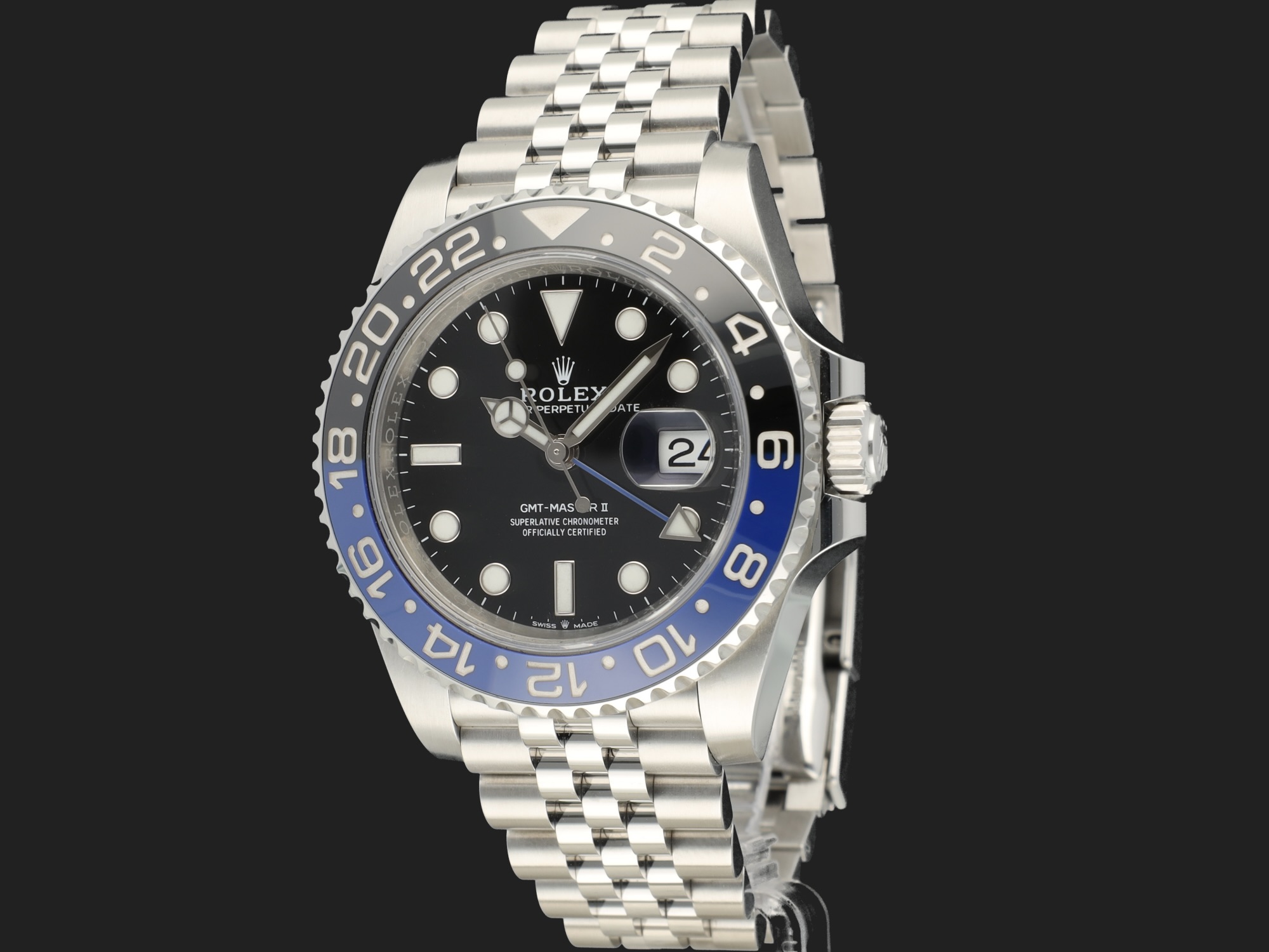 Rolex GMT Master II BLNR 126710BLNR Batman Watches Filipucci Juweliers