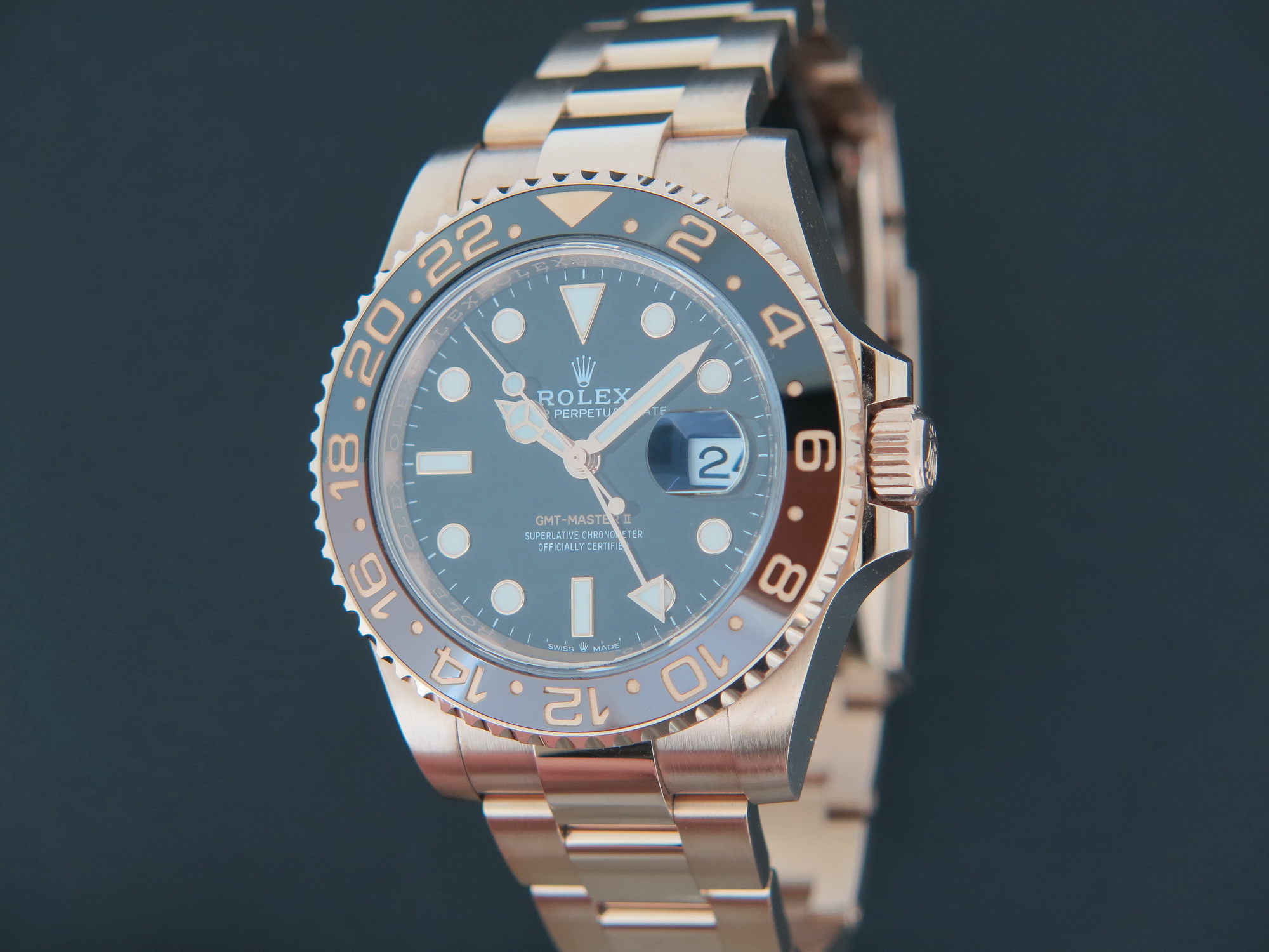 Rolex GMT Master II EVEROSE 126715CHNR