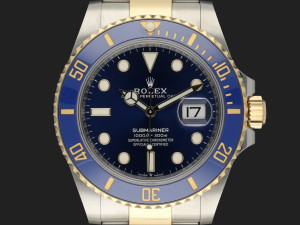 Rolex Submariner Gold/Steel Blue Dial 126613LB