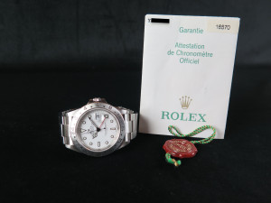 Rolex Explorer II White Dial 16570