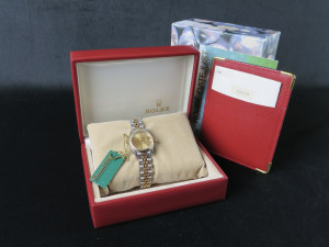 Rolex Lady-Datejust 26 Champagne Dial 69173