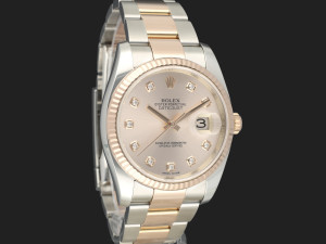 Rolex Datejust Everose/Steel Pink Diamond Dial 116231