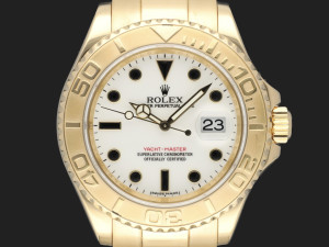 Rolex Yacht-Master Yellow Gold White Dial 16628