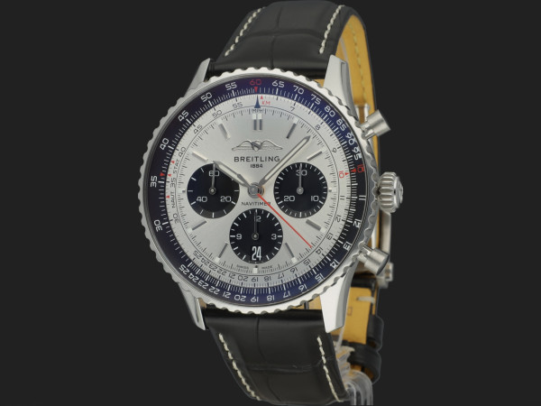 Breitling - Navitimer B01 Chronograph 43 Grey Dial AB0138 NEW