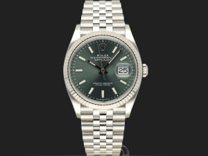 Rolex Datejust 36 Mint Green Dial 126234 
