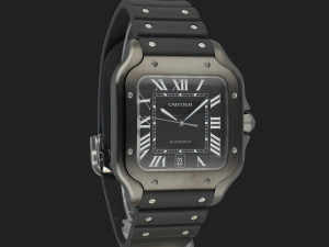 Cartier Santos Large Date ADLC Black Dial WSSA0039