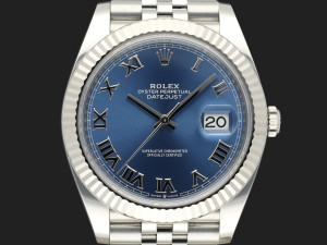 Rolex Datejust 41 Azzurro Dial 126334 