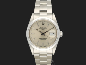 Rolex Date Grey Dial 15200 