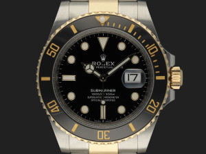 Rolex Submariner Gold/Steel Black Dial 126613LN