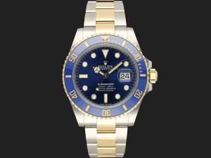 Rolex Submariner Gold/Steel Blue Dial 126613LB