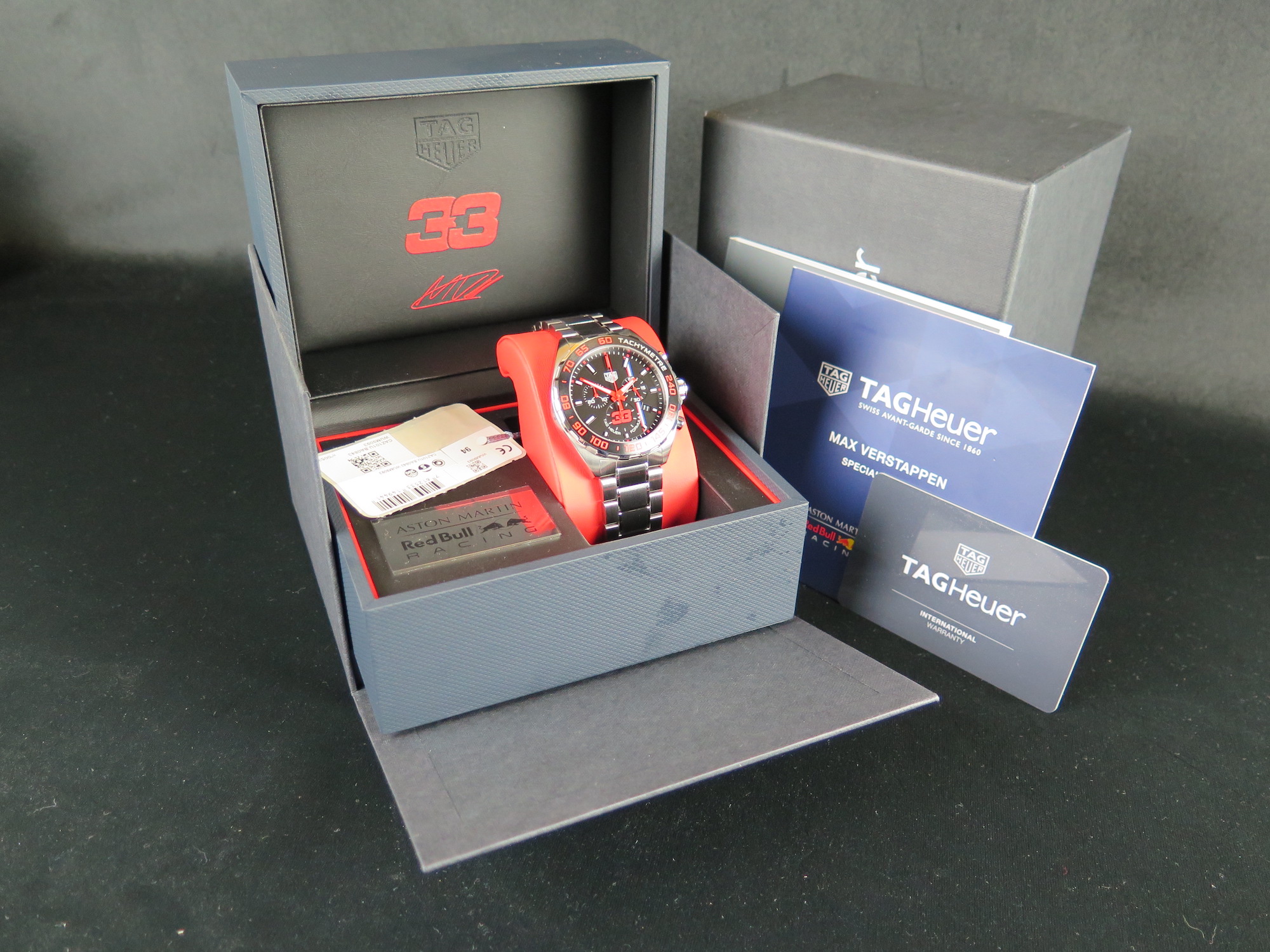 Max verstappen tag heuer limited edition 2018 best sale