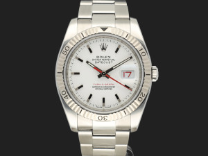 Rolex Datejust Turn-O-Graph White Dial 116264