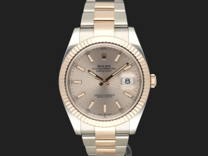 Rolex Datejust 41 Everose/Steel Sundust Dial 126331