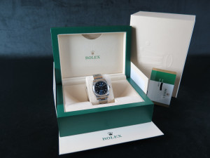 Rolex Oyster Perpetual 34 Blue Dial 114200