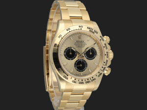 Rolex Daytona Yellow Gold Champagne Dial 126508 NEW